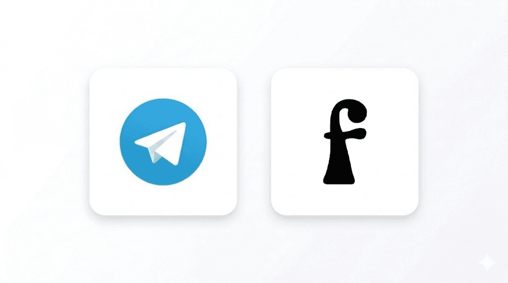How to Connect Telegram to Flowre Facebook permissions dialog